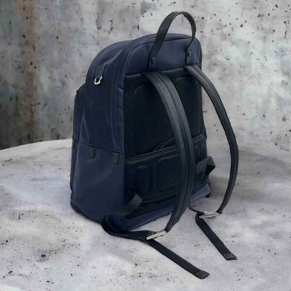 Мужской рюкзак Prada мужской нейлон синий 123791-2
