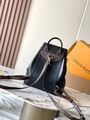 Рюкзак Louis Vuitton женский кожа черный 162173-4