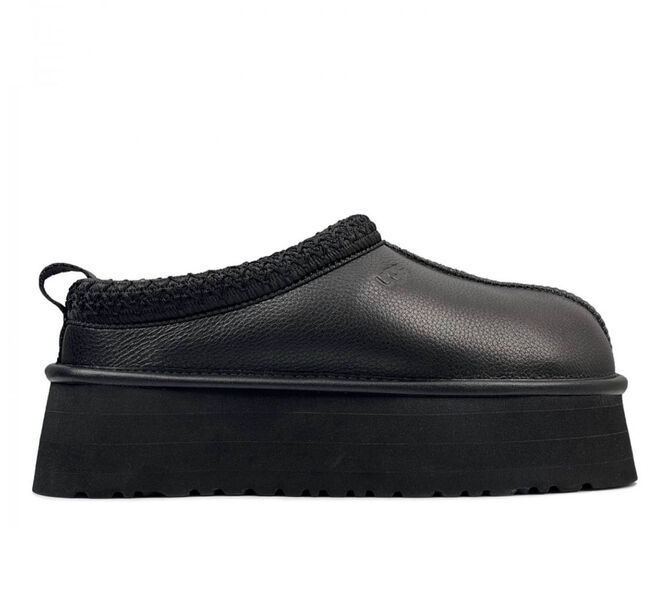 Угги Ugg женский кожа черный 132484