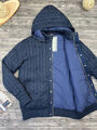 Мужской кардиган Brunello Cucinelli мужской вязаная ткань синий 105908-2