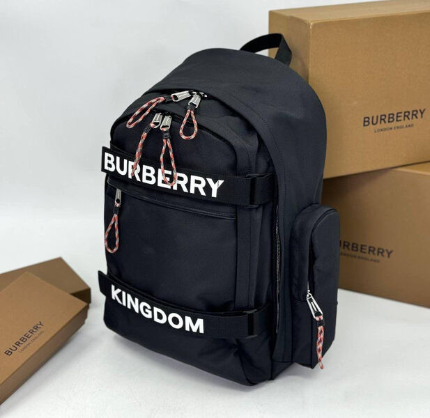 Мужской рюкзак Burberry мужской текстиль черный 190565-5