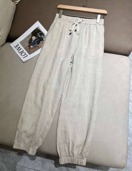 Брюки Brunello Cucinelli женский графитовый 152560