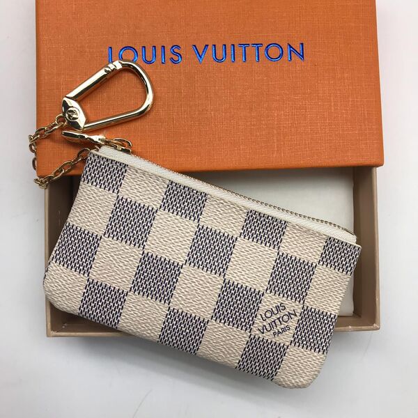 Чехол для ключей Louis Vuitton женский канва бежевый 87205