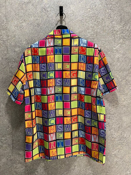Мужская рубашка Gucci мужской болотный 115989-2