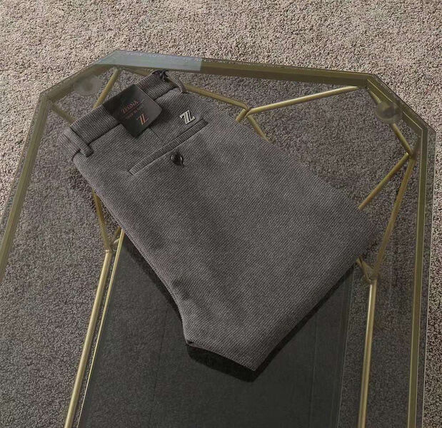 Мужские брюки Zegna мужской графитовый 123768-3