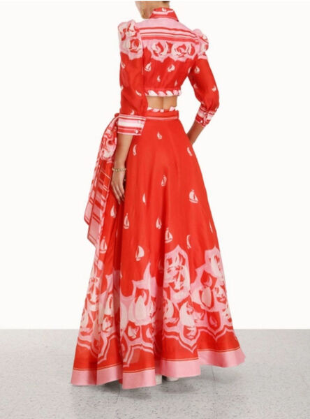 Костюм Zimmermann женский бордовый 116869-3