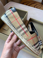 Слипоны Burberry женский текстиль бежевый 70963-5
