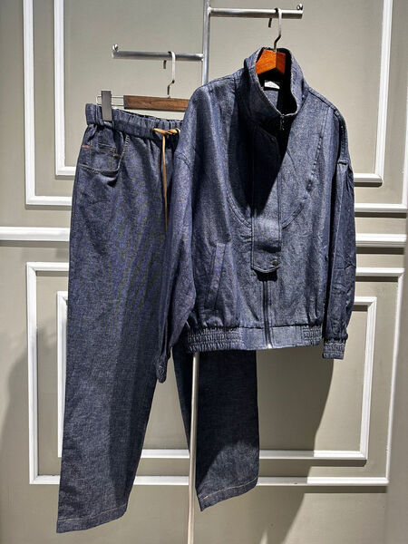 Куртка Brunello Cucinelli женский джинса графитовый 105423-6