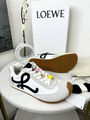 Кроссовки Loewe женский замша белый 180368-2