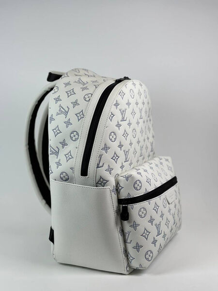 Мужской рюкзак Louis Vuitton мужской канва белый 152751-2