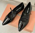 Туфли Miu Miu женский кожа черный 157179-1
