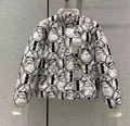 Пуховик двусторонний Hermès женский белый 63432-1