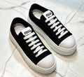 Кеды Miu Miu женский текстиль черный 149490-1