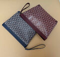 Клатч Goyard женский кожа бордовый 195050-3