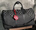Дорожная сумка Louis Vuitton мужской кожа черный 19233