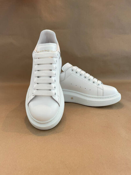 Кеды Alexander McQueen женский кожа белый 149796-2