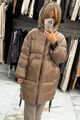 Пуховик Max Mara женский бежевый 167458-1