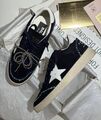 Кеды Golden Goose женский замша черный 194236-1