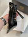 Туфли Versace женский кожа черный 81715-4