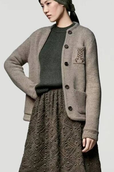 Кардиган Brunello Cucinelli женский бежевый 199351