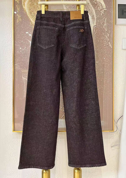 Джинсы Loro Piana женский джинса черный 200455-2