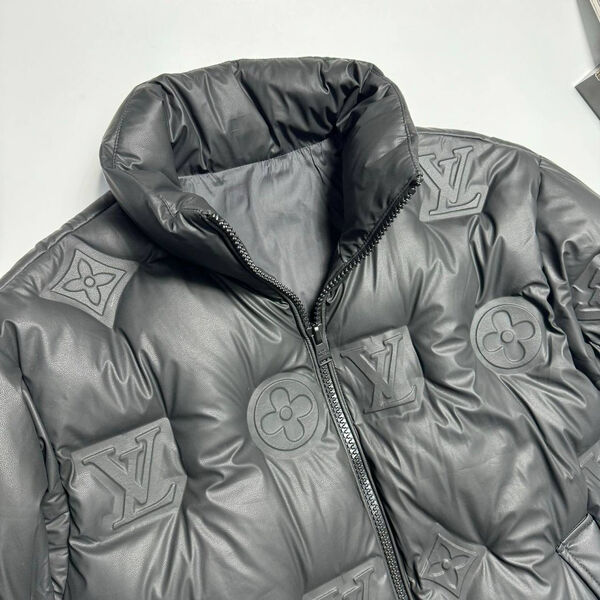 Мужской пуховик Louis Vuitton мужской черный 168856-3