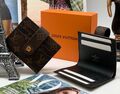 Визитница Louis Vuitton женский кожа 16002-1