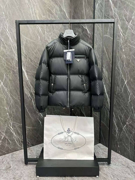 Мужской пуховик Prada мужской черный 167398-2