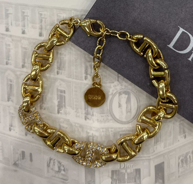 Браслет Christian Dior горчичный 14479