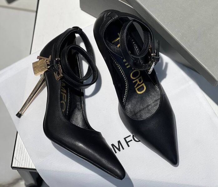 Туфли Tom Ford женский кожа черный 110474