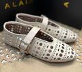 Балетки Alaïa женский кожа белый 154765