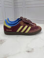 Кеды Adidas & Wales Bonner женский замша бордовый 143541-2