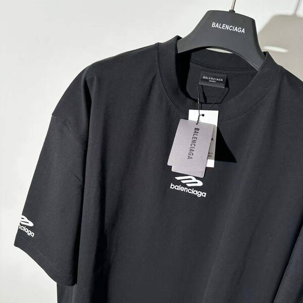 Мужская футболка Balenciaga мужской черный 172816-7