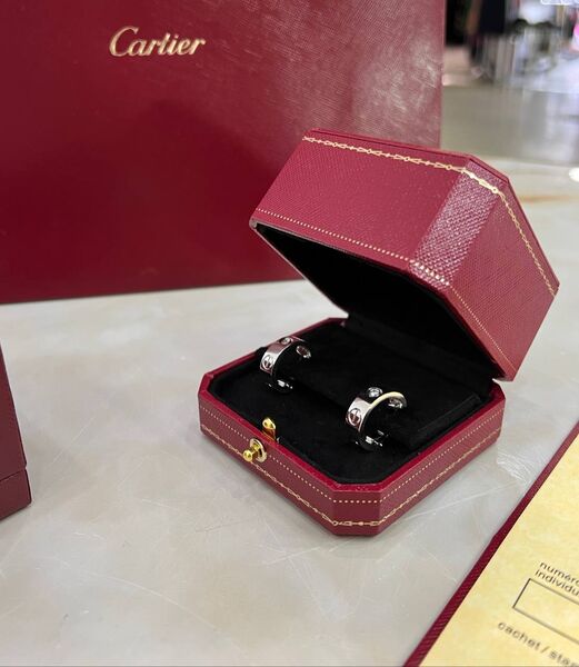 Серьги Cartier графитовый 175512-3