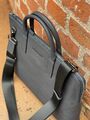 Мужской портфель Burberry мужской кожа черный 52111-4