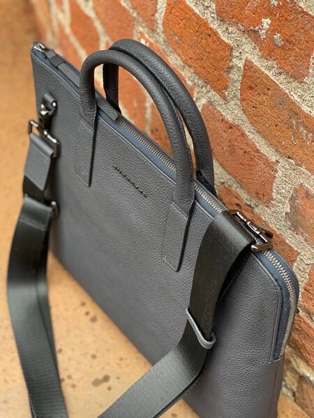 Мужской портфель Burberry мужской кожа черный 52111-4