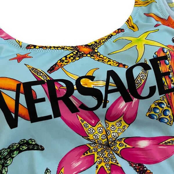 Купальник Versace женский оранжевый 37291-4