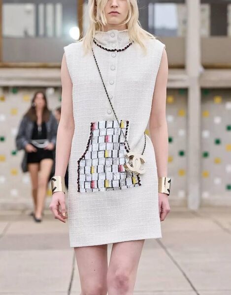 Платье Chanel женский графитовый 173796