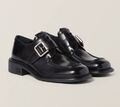 Лоферы Miu Miu женский кожа swift черный 159847
