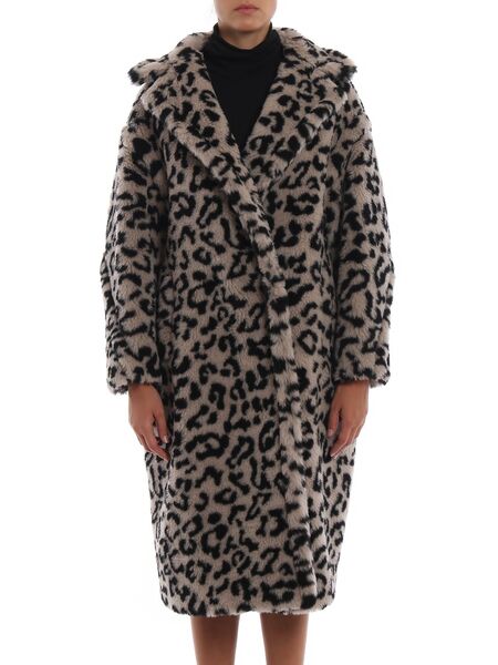 Шуба Max Mara женский леопардовый 91290