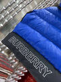 Мужской пуховик Burberry мужской синий 161330-10