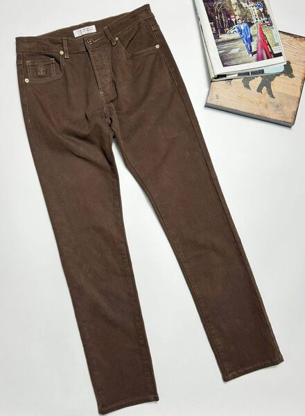 Мужские джинсы Brunello Cucinelli мужской джинса 169665