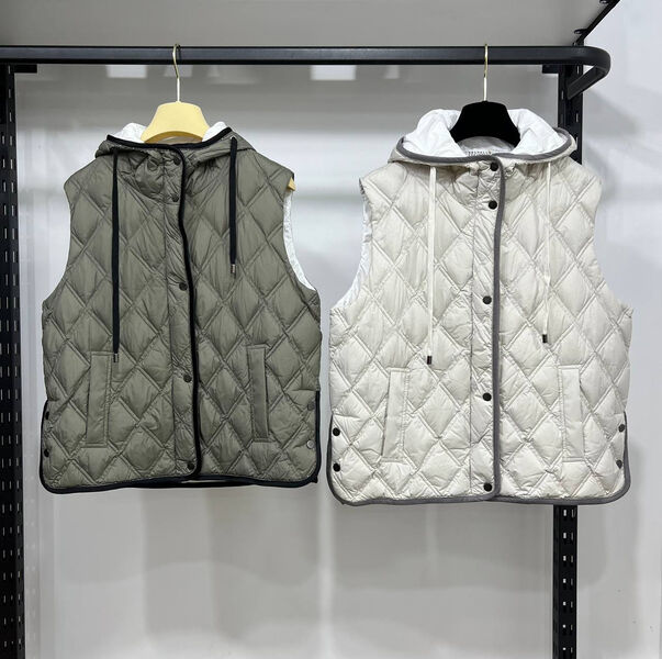 Жилет Brunello Cucinelli женский белый 95453-2