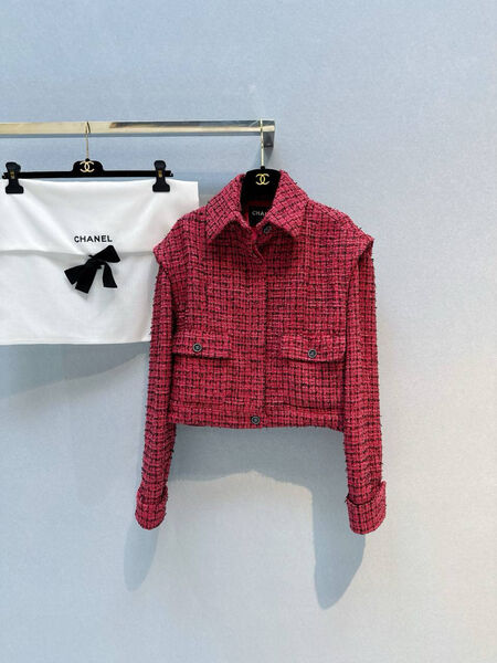Жакет Chanel женский бордовый 178451-3