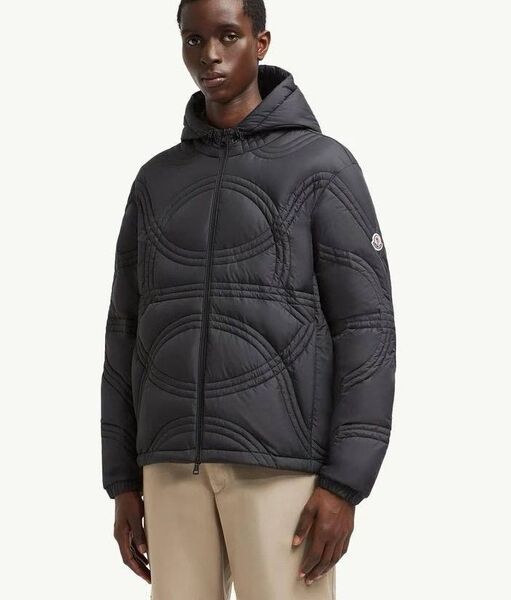Мужская куртка Moncler мужской черный 199712