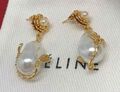 Серьги Celine золотой 70508