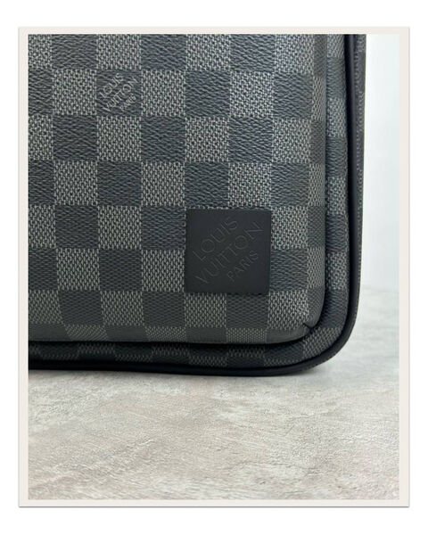 Мужская сумка слинг Louis Vuitton мужской канва черный 152763-4