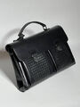 Мужской портфель Bottega Veneta мужской кожа черный 132086-2