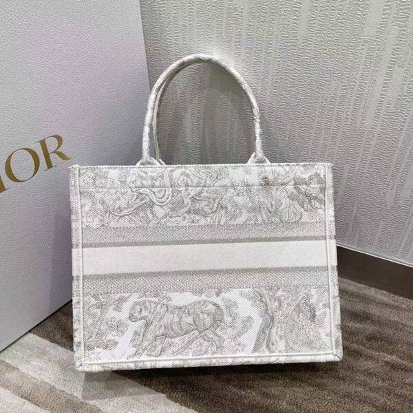 Сумка Christian Dior Book 41 женский текстиль графитовый 74159-4