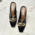 Туфли Alaïa женский кожа черный 153588-3